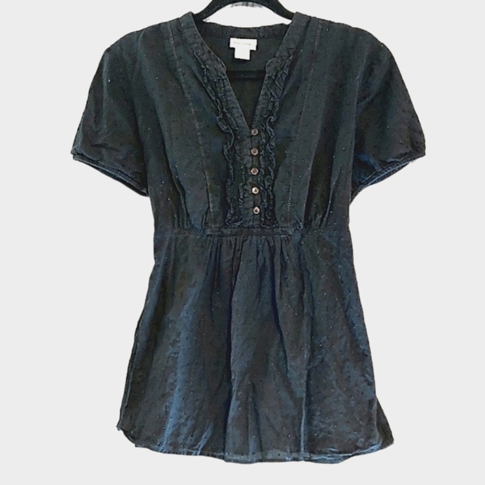 Motherhood Maternity Tie Waist Blouse size L